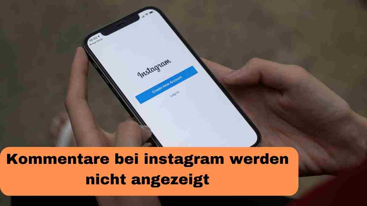 Kommentare bei instagram werden nicht angezeigt